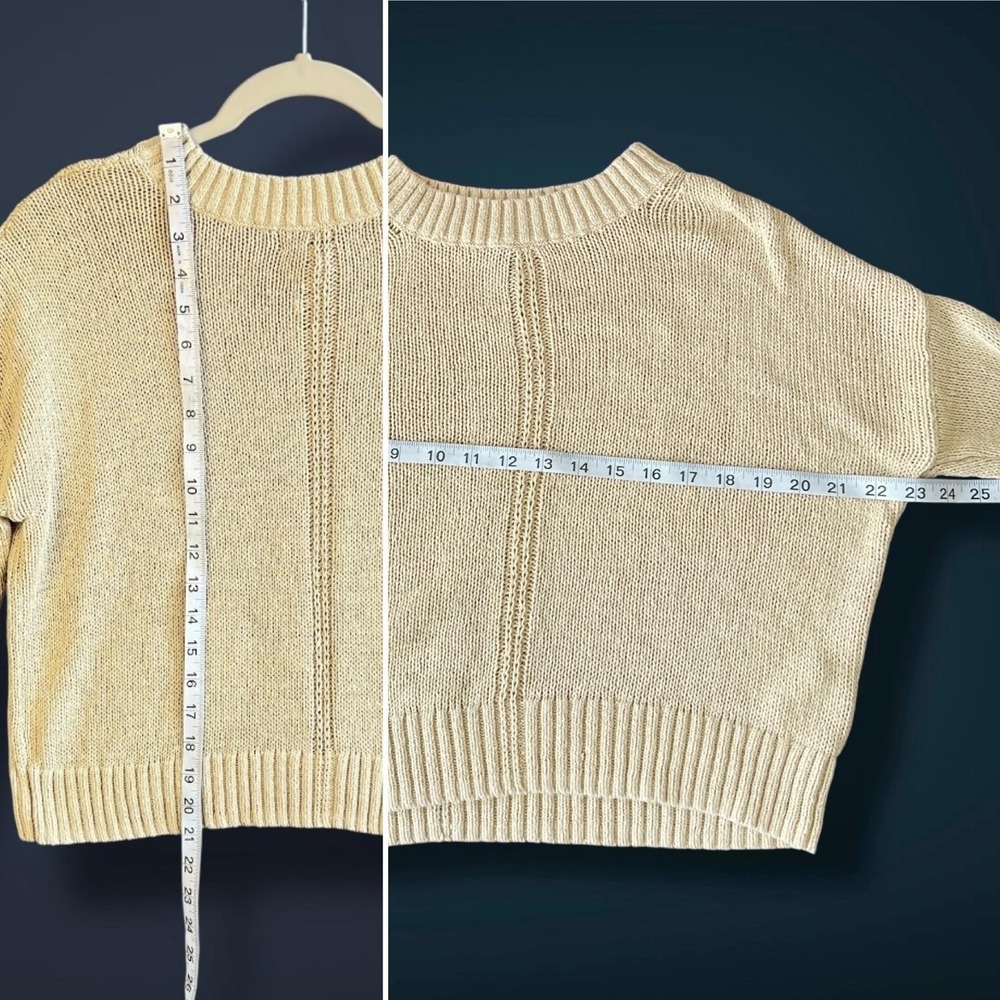 Banana Republic‎ Sweater Womens Extra Small Petite Crewneck Knit Pullover XS - Picture 6 of 7
